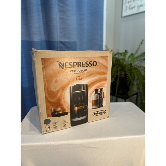 Nespresso Vertuo Plus Coffee & Espresso Maker w/ Aeroccino 3 Milk Frother & Star - Picture 2 of 9